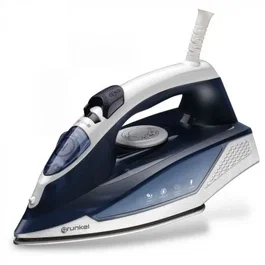 Grunkel Plancha de Vapor 2200W con Termostato Ajustable y Suela Cerámica